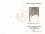 Mrs. Helen D. Mincey