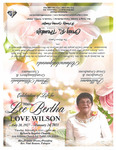 Mrs. Lee Bertha Love Wilson