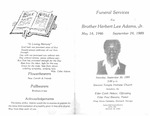 Brother Herbert Lee Adams Jr.