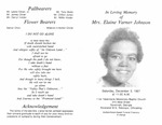 Mrs. Elaine Varner Johnson