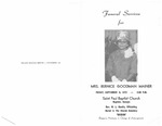 Mrs. Bernice Goodman Mainer