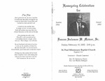 Deacon Solomon W. Mainer, Sr.