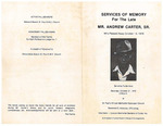 Mr. Andrew Carter, Sr.