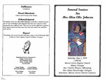 Mrs. Alva Ellis Johnson