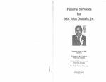 Mr. John Daniels Jr.