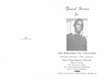 Mr. Benjamin "B.J. Williams