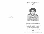 Mrs. Ellen Wilder Reid