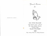 Mr. Peter Williams