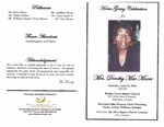 Mrs. Dorothy Mae Moore