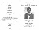 Brother Ronnie Lee Williams, Sr